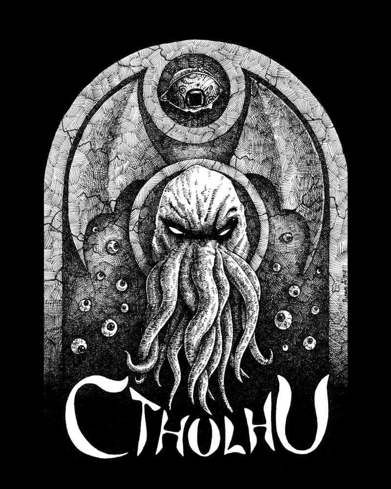 Cthulhu tombstone