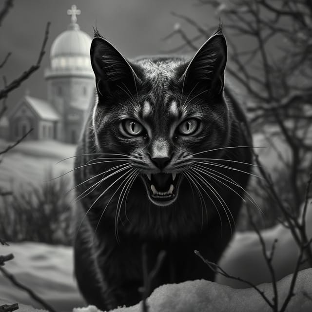 Yule-Cat-black