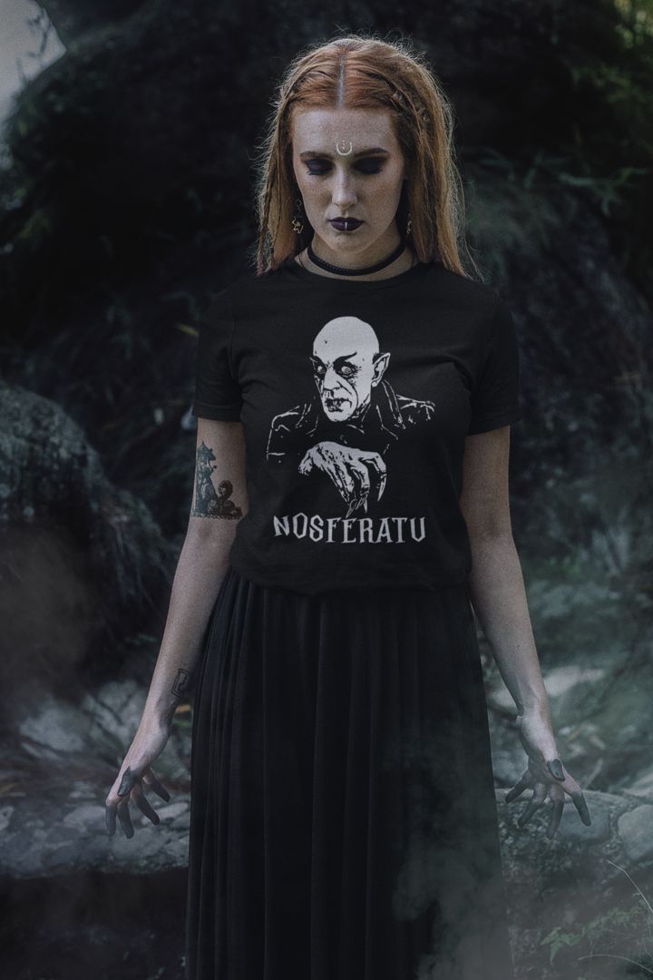 020_Deth_T shirt_Nosferatu_Lady_Witch_black
