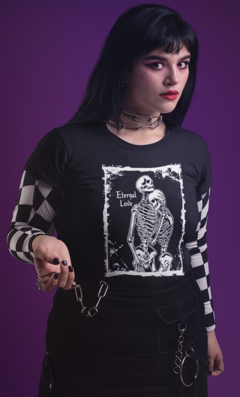 008_Deth_T-Shirt_Eternal_Love_Goth_Black