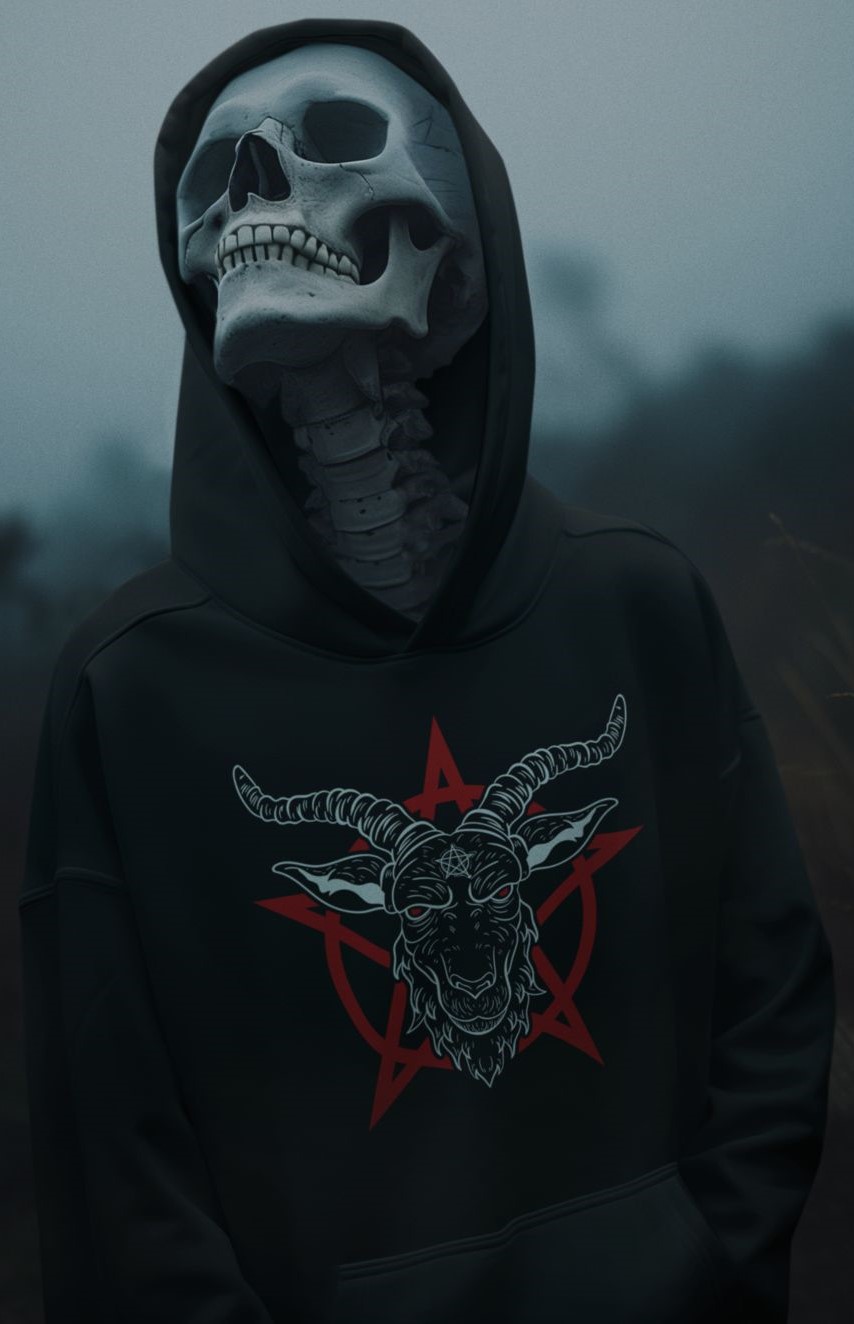 018_Deth_Hoodie_Evil_Goat_Baphomet_Skeletor_black