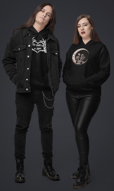 Deth_Valentine_hoodie_couple_rock_till_moon