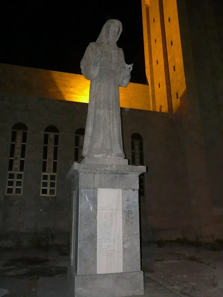 St. Francis of Assisi Cathedral,Rhodes at night