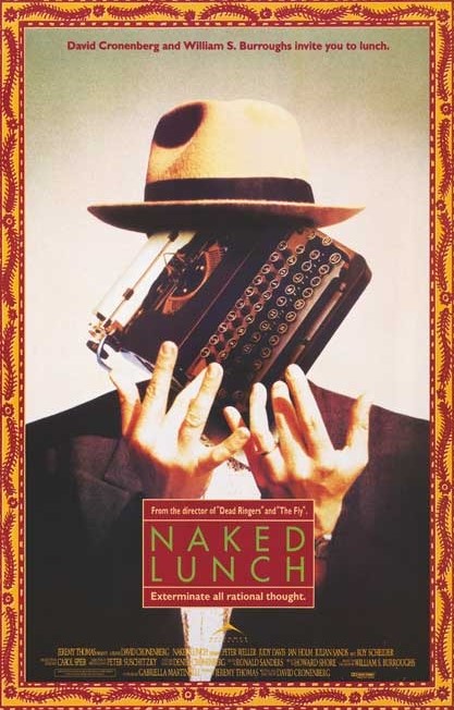 naked lunch movie poster